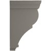 Ekena Millwork 2"W x 4 1/2"D x 8"H Small Rojas Wood Vintage Decor Corbel, Reclaimed Grey CORWD02X04X08RJGY